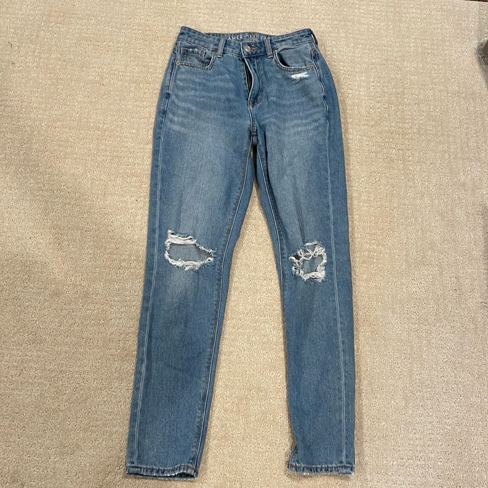 American Eagle mom jeans
